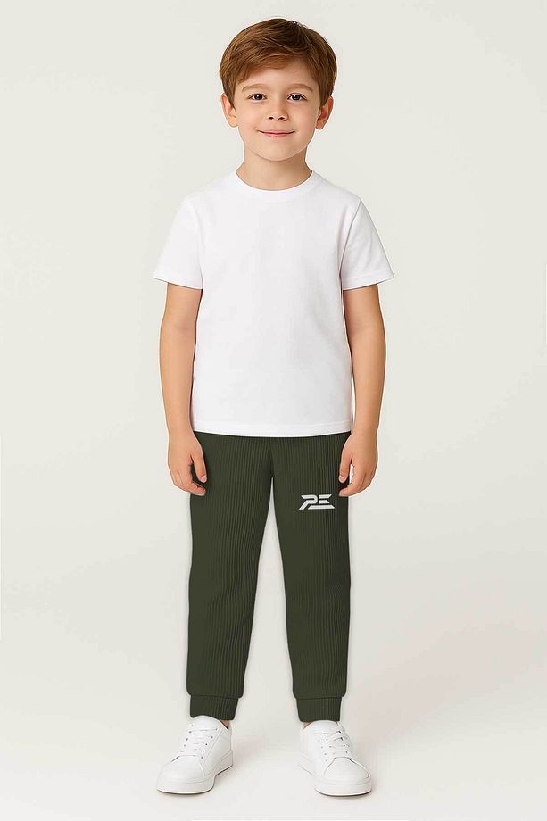 5 Ekle 4 Öde Erkek Çocuk Selanik Reflektör Esofman Alti Hediyelik Tek Alt Pantolon Pijama 14745 - 1