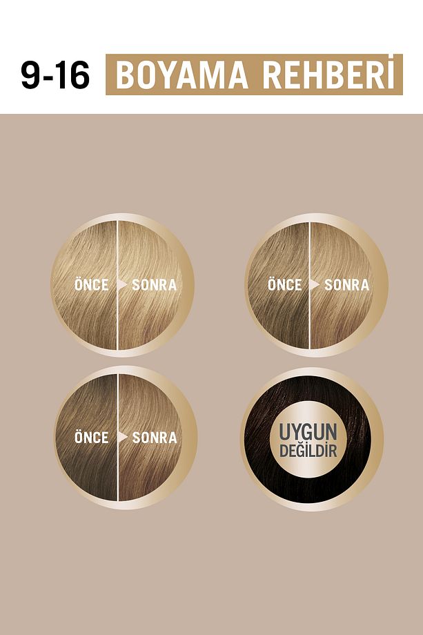 Creme Supreme Full Kit 9-16 Küllü Soğuk Sarı x 2 Adet - 6