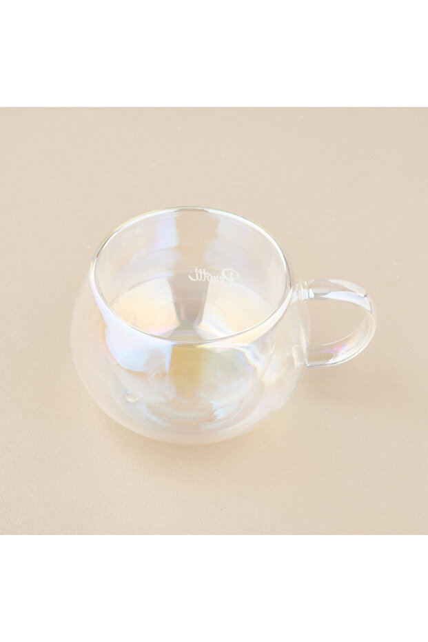 Çift Cidarlı Kupa - Şeffaf - 280 ml - 4
