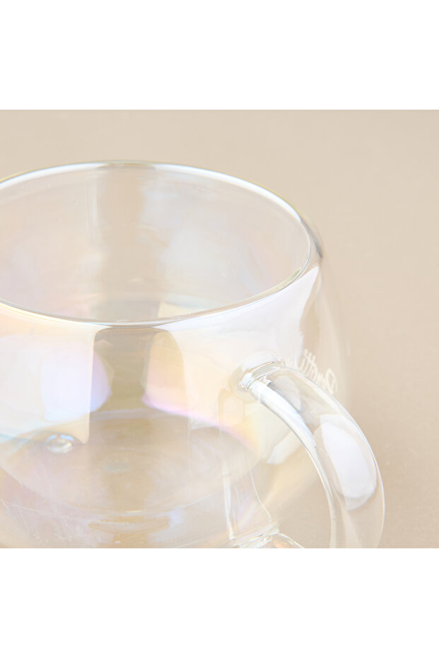 Çift Cidarlı Kupa - Şeffaf - 280 ml - 5