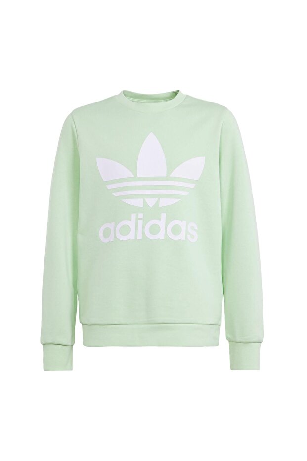 Trefoil Crew Sweatshirt - 3