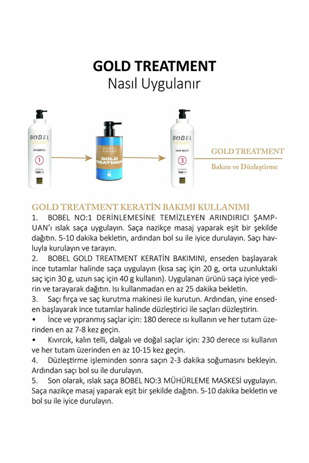 Keratin Saç Bakımı Seti - 5