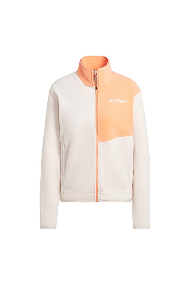 Iz3299-k W Mt Fz Fleece Kadın Ceket Turuncu - 4