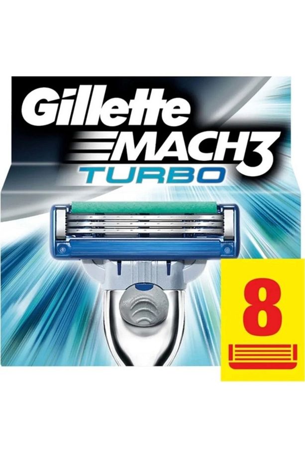 Mach3 Turbo Yedek Tıraş Bıçağı 8'li - 2