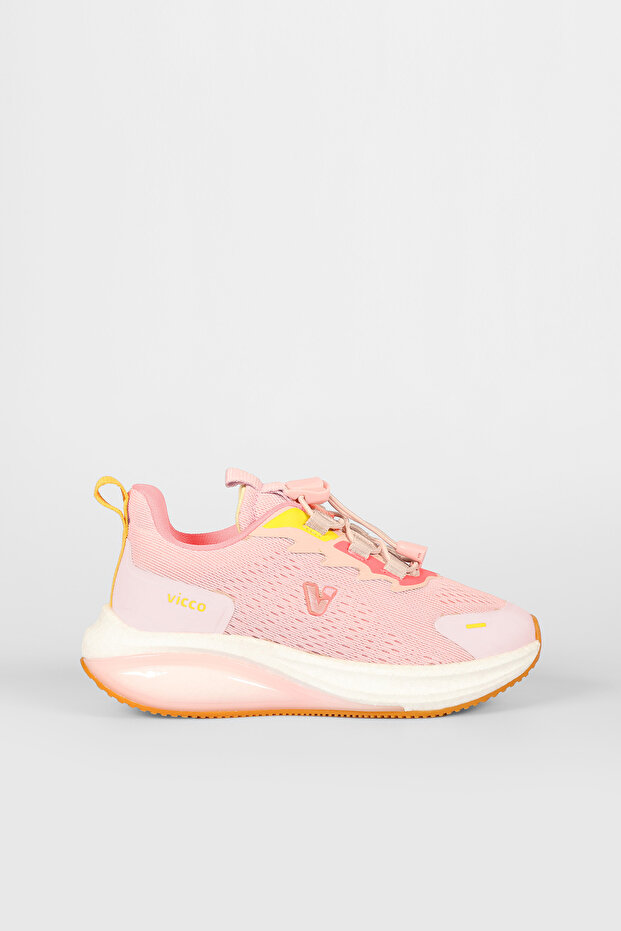 Knit Basic Kız Çocuk Pudra Sneaker - 3