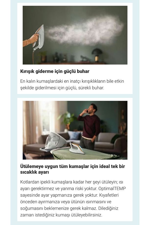 Premium Optimaltemp Titanium Steamglide Elite Taban - Yeni Nesil Özel Taban Teknolojisi - 6