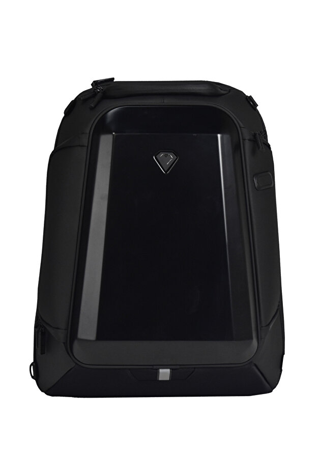 GT2 Hard Shell Laptop Backpack 28L for Men & Women (Midnight Black)