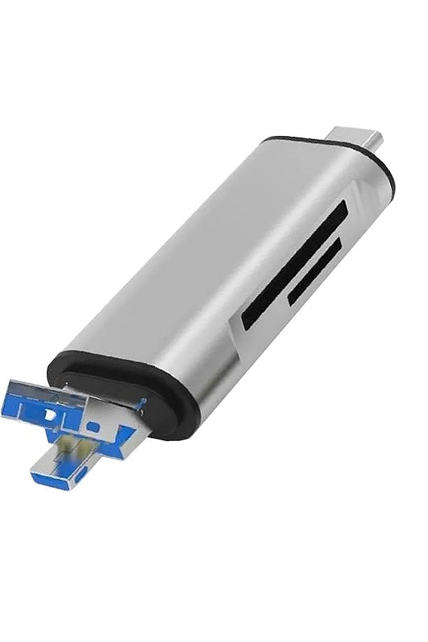3142 Type C Usb Otg Kart Okuyucu Micro Sd Card Reader Çevirici Dönüştürücü Adaptör - 3