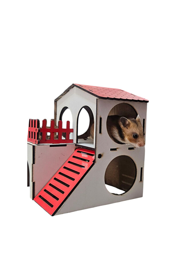 Hamster Oyuncagı Balkonlu Ev - 3