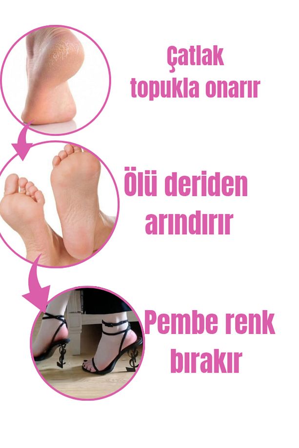 Akkar Fassi Ile Ayak Ve Topuk Çatlak Kremi, Ayak Bakımı, Ayak Kokusu Ve Topuk Pembe Topuk 100ml - 3