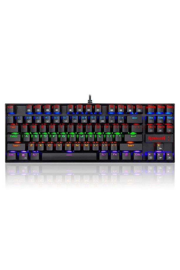 K552-kr Kumara Red Switch Rainbow Tkl Tr Q Mekanik Siyah Kablolu Gaming (OYUNCU) Klavye - 1