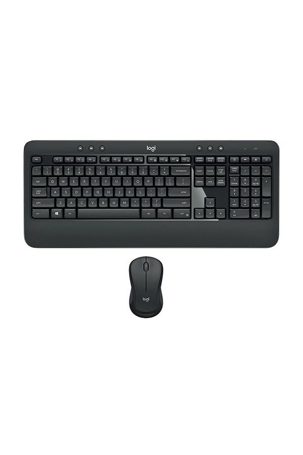 Mk540 Türkçe Q Usb Siyah Klavye Mouse Set - 920-008687 - 1