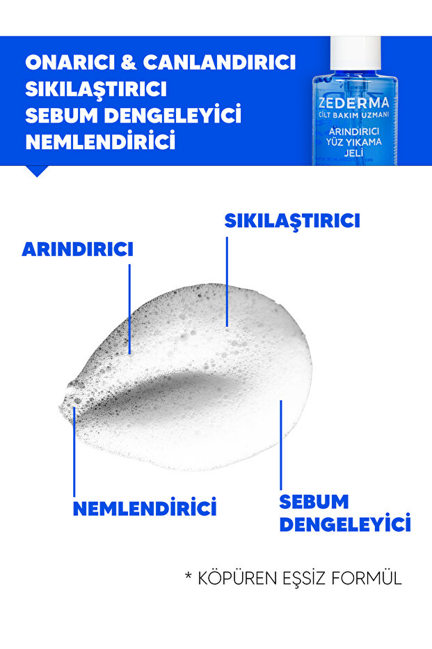 Arındırıcı Yüz Yıkama Jeli 200 Ml. Yağlı / Akne Eğilimli & Hassas Ciltler Için - 2