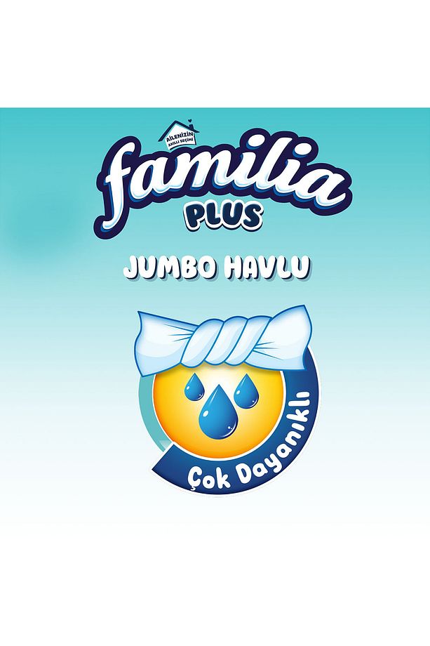 Plus Jumbo Kağıt Havlu 6'lı Dev Rulo (1=6 , 36 RULO) - 6