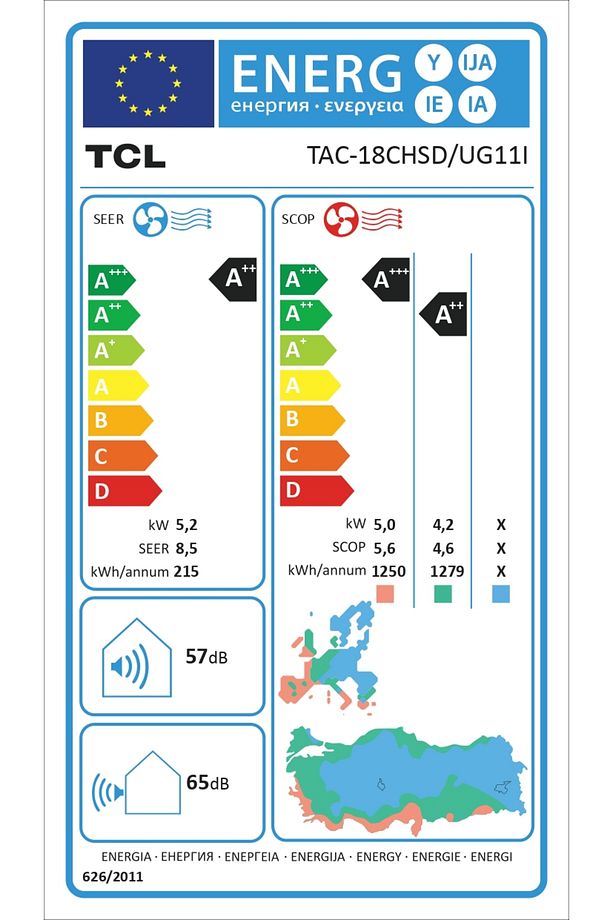 VoxIn 18.000 BTU Klima - T-AI Enerji Tasarrufu, Wi-Fi Özellikli (TAC-18CHSD/UG11I) - 7