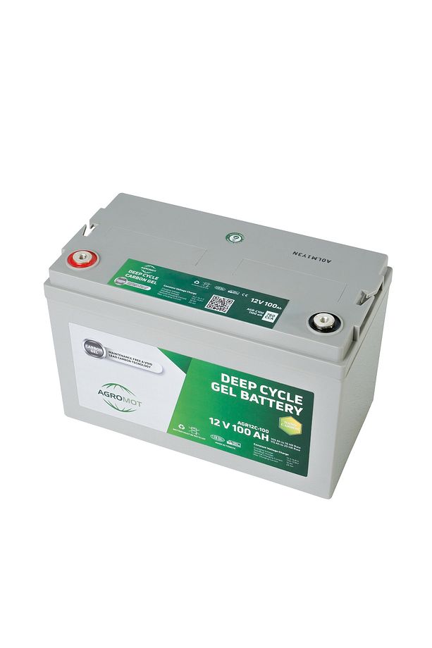 12 V 100 Ah Jel Akü Deep Cycle Nano Carbon Battery - 6