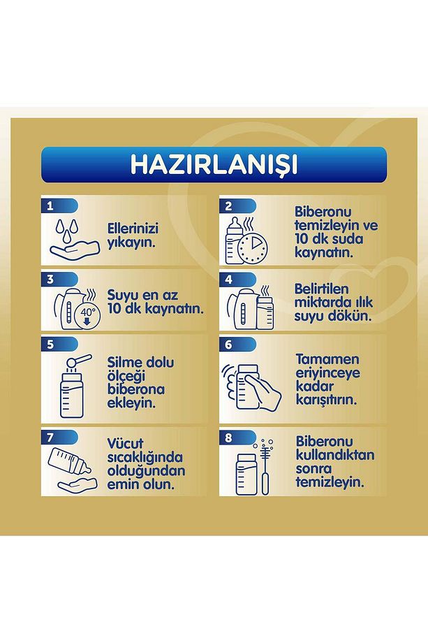 Gold 3 Devam Sütü 1 Yaş 800 gr X 3 Adet 2400 gr - 9
