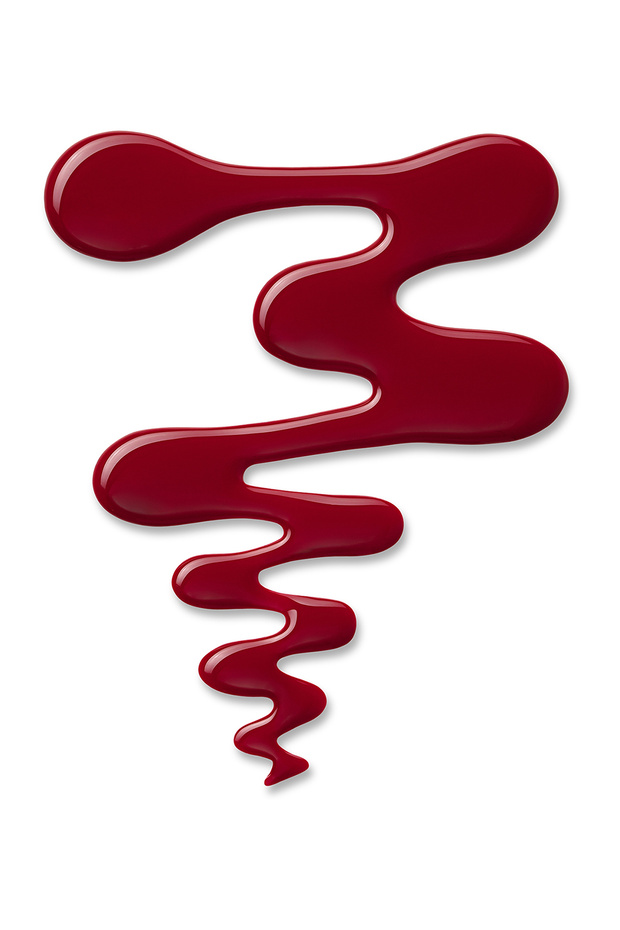 طلاء أظافر 406 أحمر داكن - 4