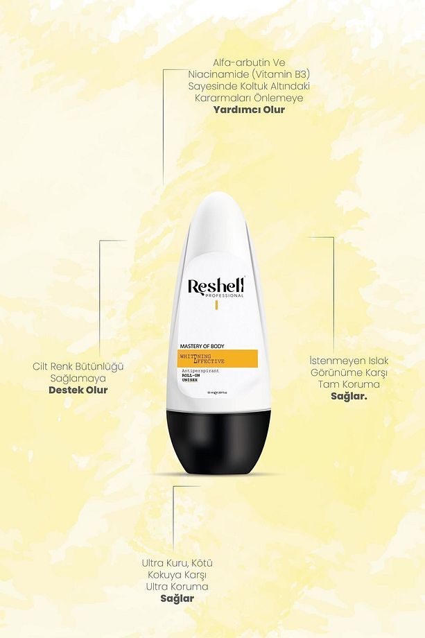 Beyazlatıcı Etkili Roll On Ter Ve Koku Önlemeye Yardımcı 50ML - 5