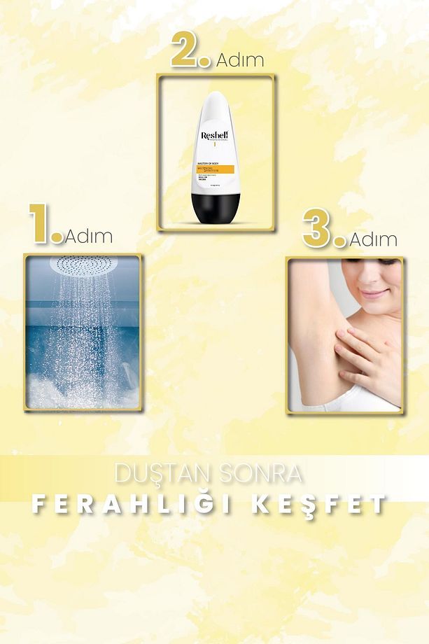 Beyazlatıcı Etkili Roll On Ter Ve Koku Önlemeye Yardımcı 50ML - 6