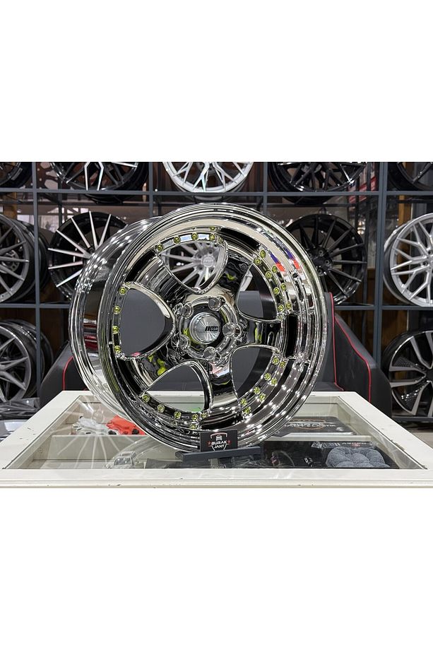 18 İNÇ 5X114.3 SSR KROM ÖN ARKA JANT TAKIMI (4ADET) - 2