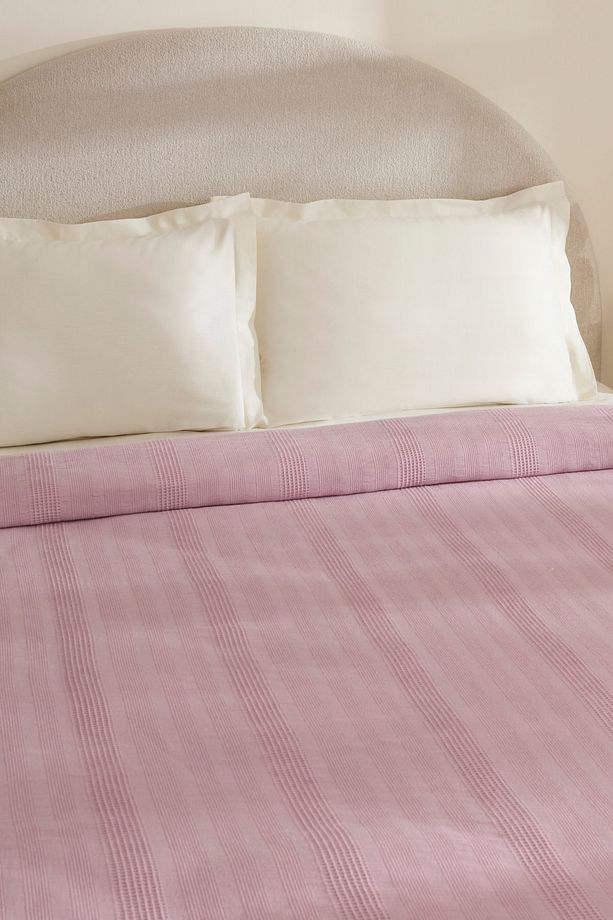 Layna Ecocell Çift Kişilik Tek Pike Mürdüm - 5