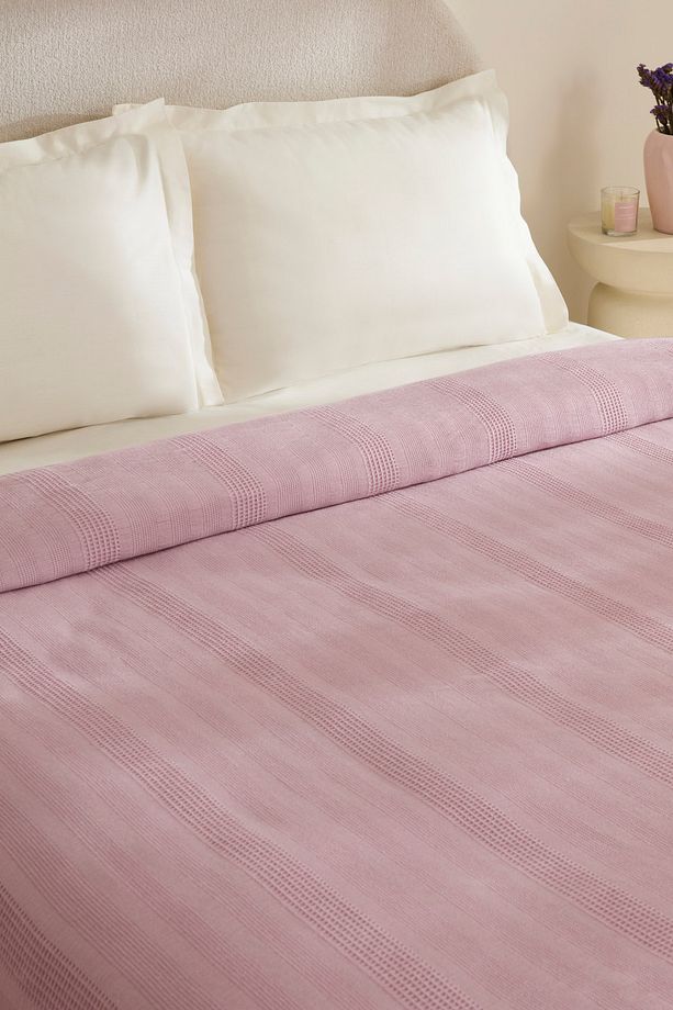 Layna Ecocell Çift Kişilik Tek Pike Mürdüm - 4