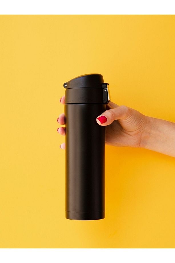 Çelik Termos Bardak 400 ml Kilitli Thermos Mug Kupa Araç Termos Coffee Cup SDF887 Tea Cups - 6