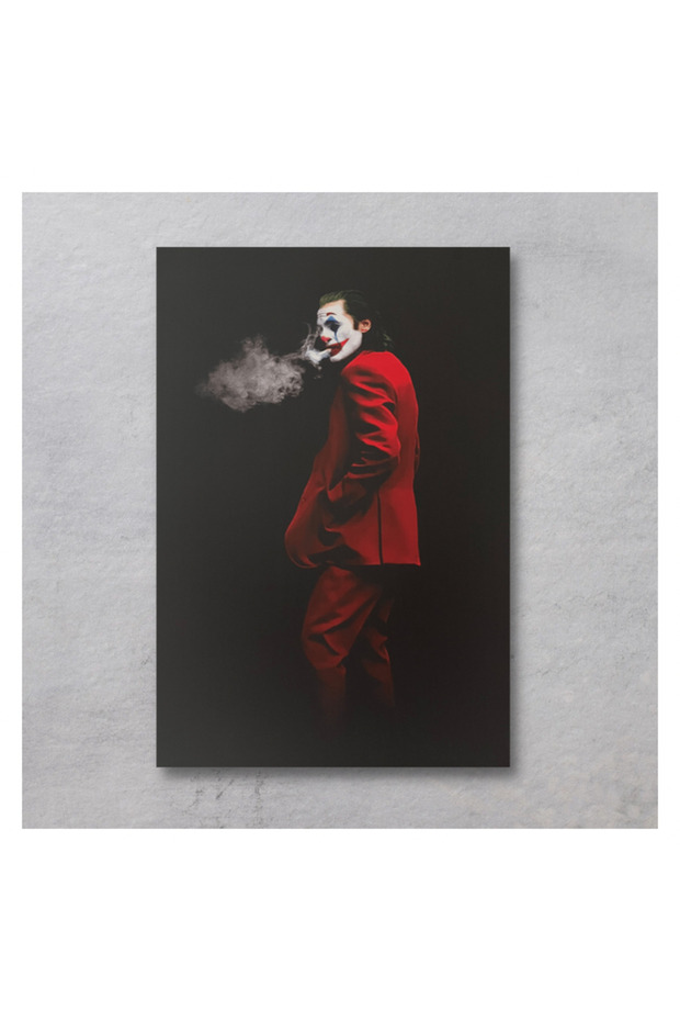 Wall Painting - Joker - Red