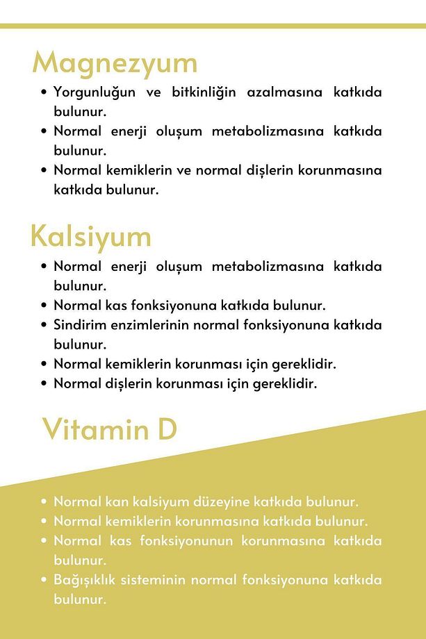 Omega 3 Kalsiyum Magnezyum D3 – Kemik Ve Kalp Desteği 50 Softjel - 4