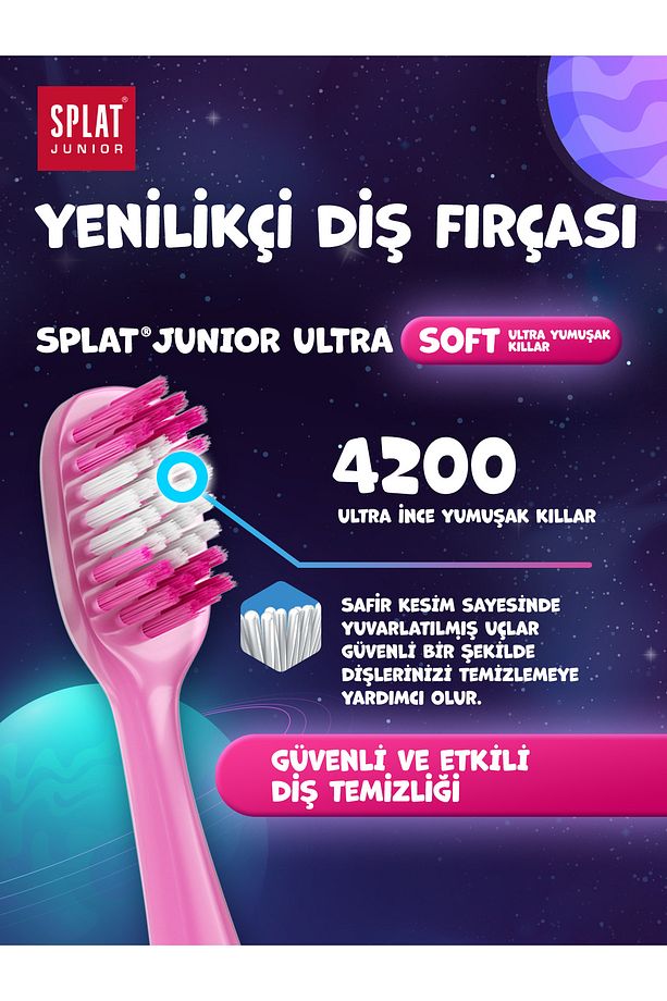 Junior So Happy 5 Yaş Soft Yumuşak Kıllar Süt Dişleri Için Özel Başlık - 3