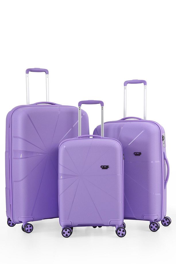 ÇÇS 5264 Polipropilen 3 lü Valiz Seti - 1