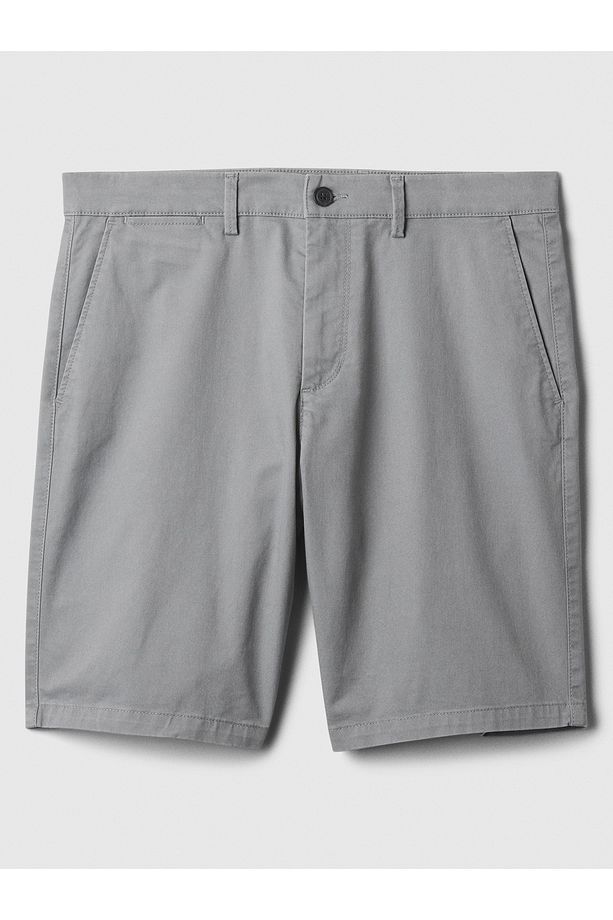 Erkek Gri Essential Khaki Şort - 5