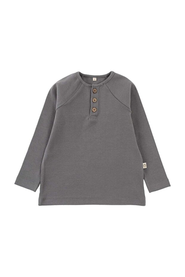 Camisole Set Top Kids Gray Organic Cotton