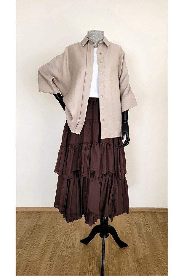 Modal Ceket Gömlek - 1