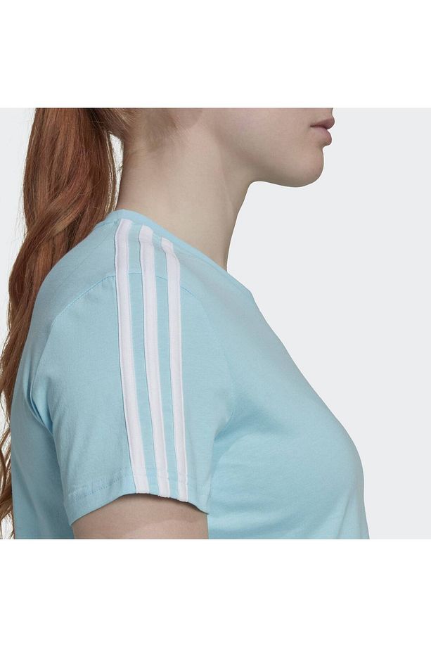 Essentials Loose 3-stripes Kısa Üst - 6