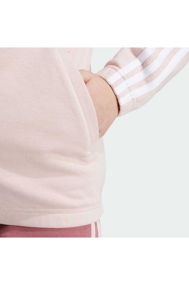 Essentials 3-stripes Full-zip Kapüşonlu Üst - 8
