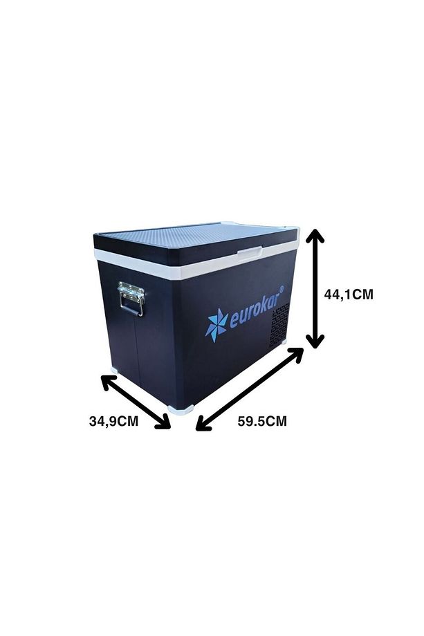 Araç Buzdolabı 40 Lt Hacimli 12 V-24 V(TEK VE ÇİFT SICAKLIK BÖLGESİ FONKSİYONU) - 4