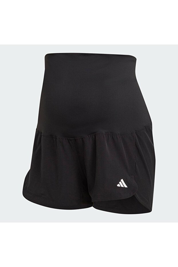 Pacer Woven Stretch Training Maternity Şort - 4