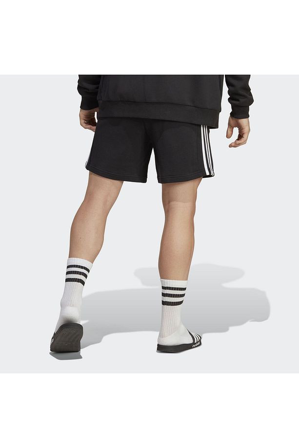 Essentials French Terry 3-Stripes Şort - 6