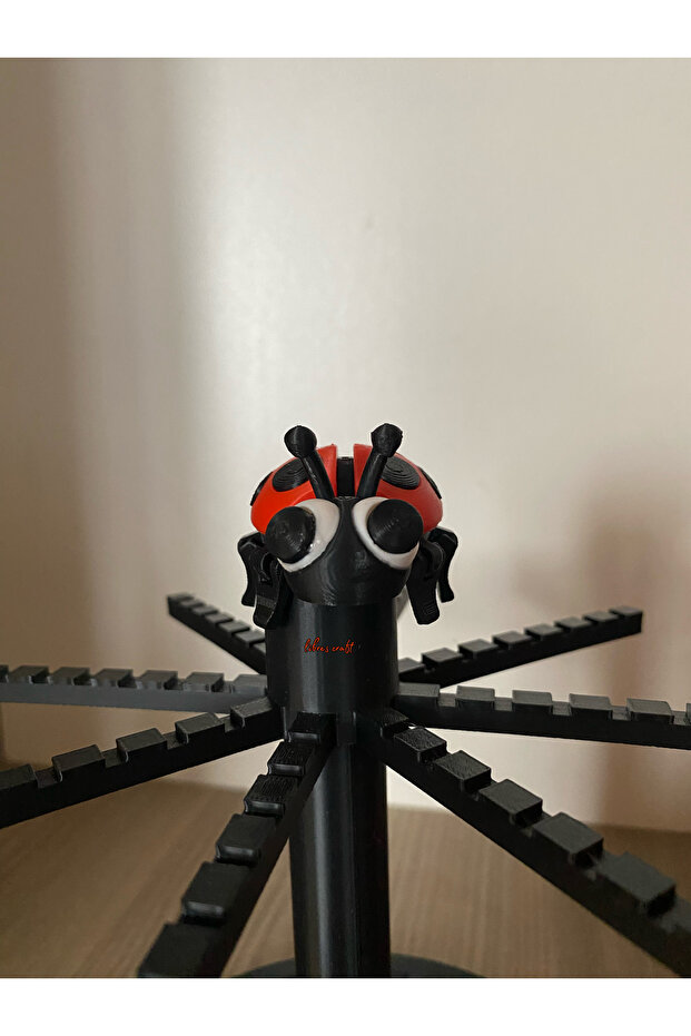 سلسلة مفاتيح الدعسوقة اللطيفة ثلاثية الأبعاد - 2