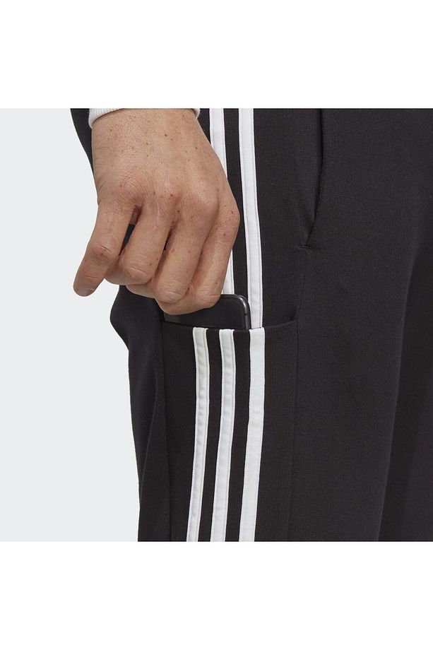 Essentials Single Jersey Tapered Open Hem 3-Stripes Eşofman Altı - 6