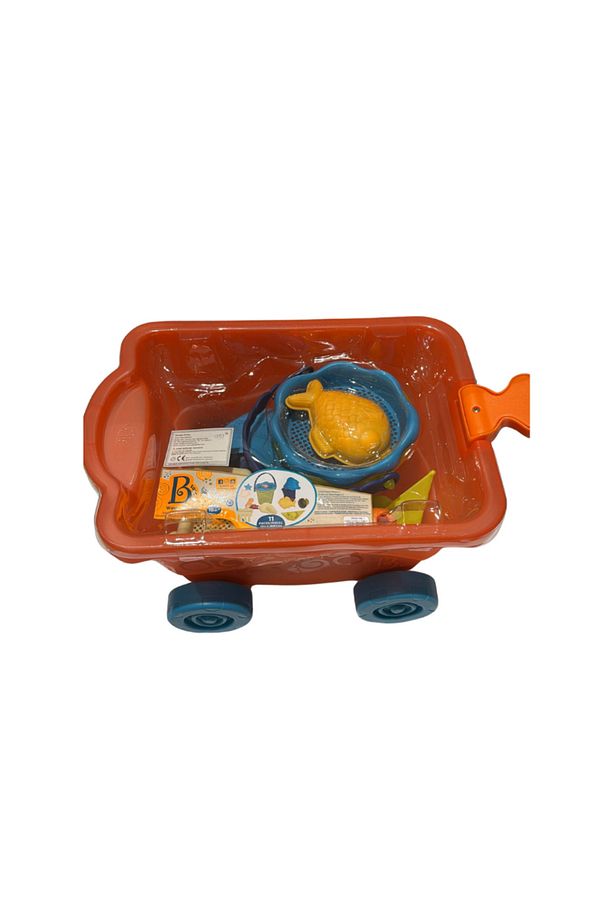 B.Toys Kırmızı Plaj Vagonu - 5