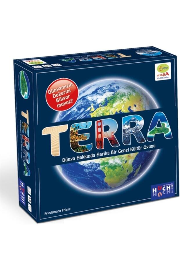Terra Genel Kültür Kutu Oyunu 9 Yaş 2-6 Kişi - 1