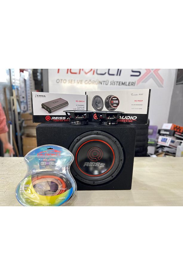 PRO FULL SET MİDRANGE AMFİ BAS KABLO SETİ Uyumlu - 1
