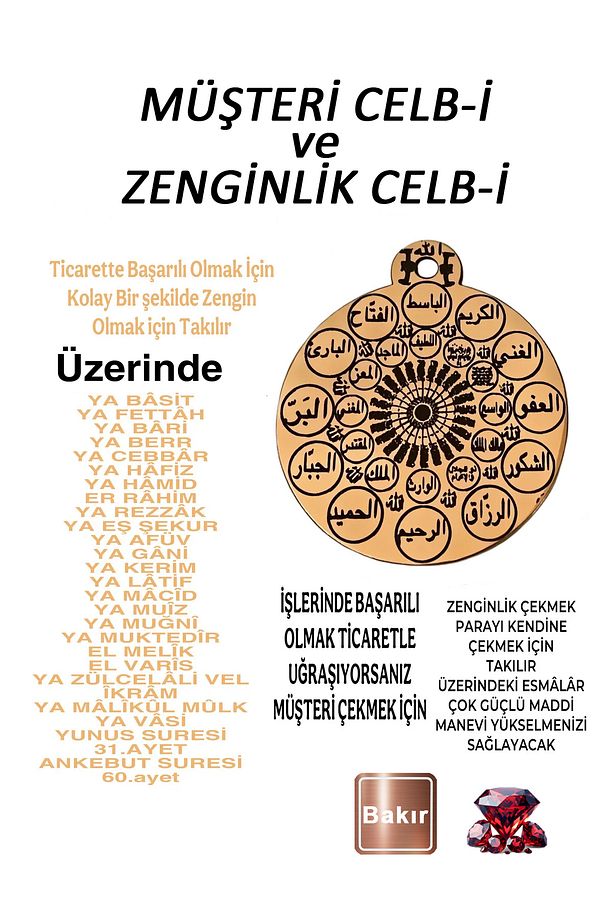 🙏 Derde Deva Tılsım Saf Bakır Kolyeler - 2