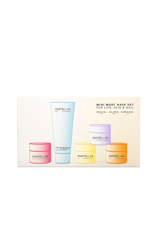 Pastellab Mini Must Have Set - Pastellab Mini Set Nail Care + Peeling Gel + Lip Care Masks