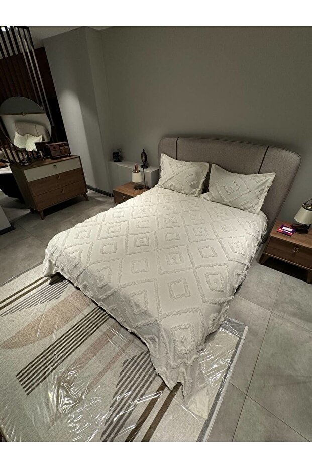 مفرش سرير كبير الحجم من بوتيك شينيل دايلينج - 5