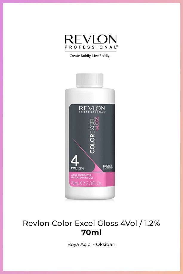 Color Excel Gloss Boya Açıcı-Oksidan 4Vol / 1.2% - 70ml - 1