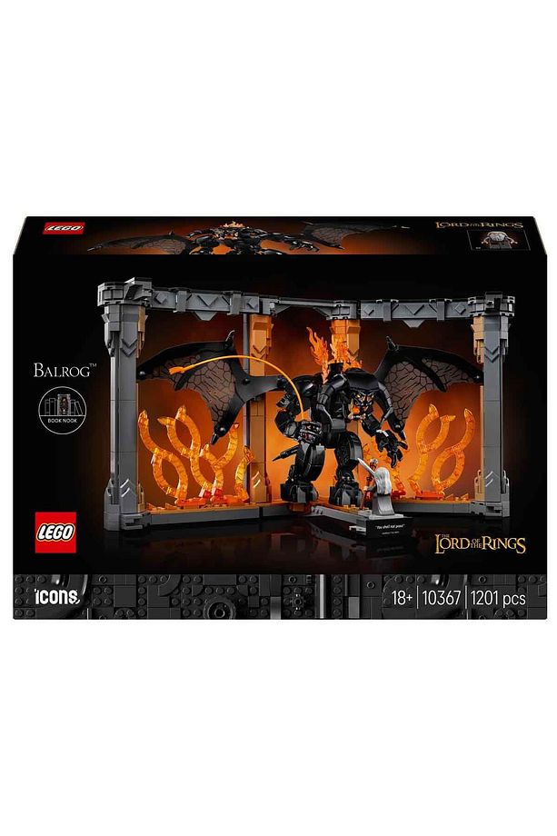 Icons Yüzüklerin Efendisi: Balrog Kitaplık Dekoru 10367 - 6